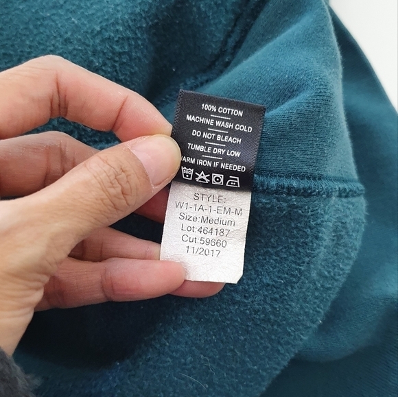 American Giant Full Zip Fleece Greatest Hoodie Jacket - Picture 7 of 10